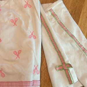 Two Lilly Pulitzer tennis skirts one size 6 and one size 8